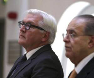 El ministro de Exteriores alemán, Frank-Walter Steinmeier.