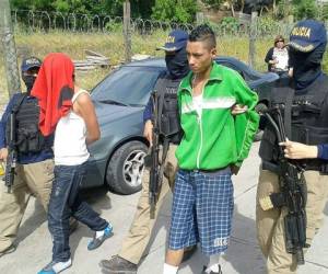 Los detenidos fueron remitidos a la Fiscalía, que presentará un requerimiento en su contra por el delito de extorsión. (Fotos: Wilfredo Alvarado)