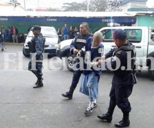 Los heridos fueron trasladados por la Policía Nacional y cuerpos de socorro al Hospital Escuela Universitario de la capital de Honduras. (Foto: Julissa Mercado)