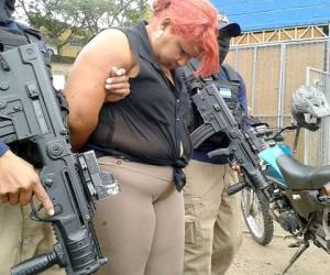 Elsa Yolanda Matamoros Velásquez, de 32 años, alias 'la Mogami'. (Foto: Wilfredo Alvarado)