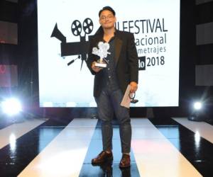 William Aguilar nunca imaginó que su cortometraje “Ausente” sería elegido como ganador.