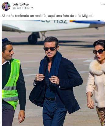 ¿Demacrado o en forma? Nueva imagen de Luis Miguel causa ola de memes en redes sociales