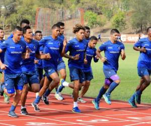 Motagua trotó en la pista de tartán del Complejo José Simón Azcona y ya piensa en Platense