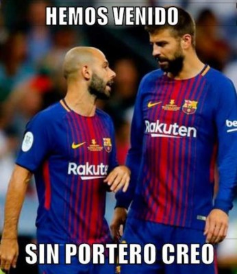 ¡Humillado! Así señalan los memes al Barcelona tras caer en la Supercopa