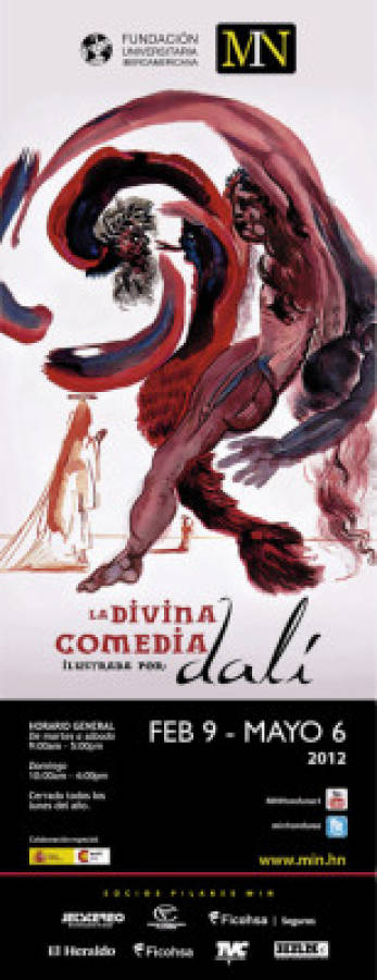 'La divina comedia” de Dalí es expuesta en el MIN