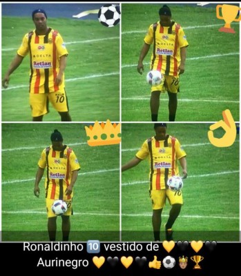 ¡Imperdibles! Redes sociales ríen con los memes sobre Ronaldinho en Honduras