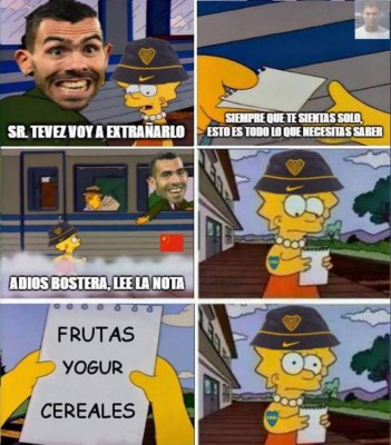 Crueles memes: Carlos Tevez se va a China y los aficionados de Boca no se lo perdonan