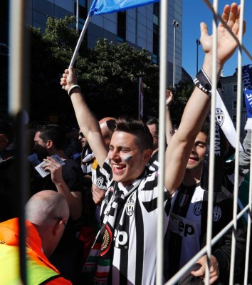 El ambiente en las calles de Cardiff previo a la final de la Champions League entre Real Madrid y Juventus