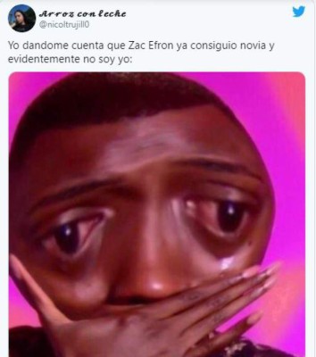 Los memes que desató el noviazgo de Zac Efron con una mesera