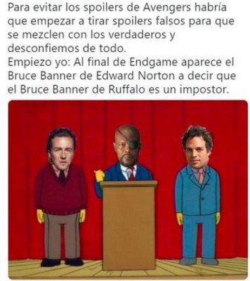 Los mejores memes que deja el temor a los spoiler de Avengers: Endgame