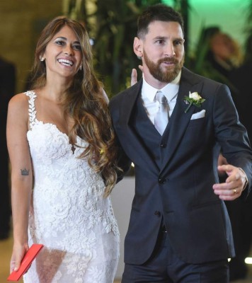 Boda Messi y Antonella: La gran entrada de los novios