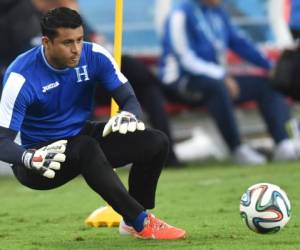 Noel Valladares, portero de la Selección Nacional de Honduras.