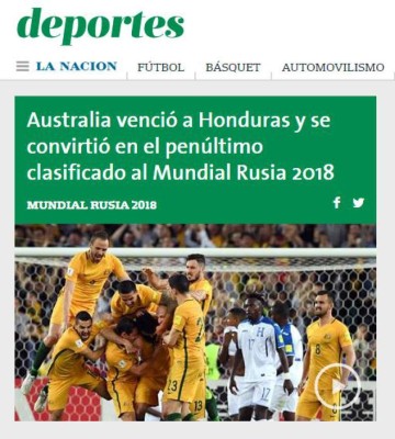 El mundo habla sobre la eliminación de Honduras