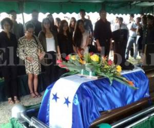 La FNA rindió homenaje al agente asesinado en La Ceiba (Foto: Estalin Irías/ El Heraldo Honduras/ Noticias de Honduras)