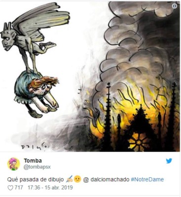 Las ilustraciones que se generaron tras incendio de la catedral de Notre Dame de París