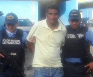 El presunto asaltante fue identificado como Martín Alonso Caballero (44), alias 'Yoreño' (Foto: DPI/ El Heraldo Honduras/ Noticias de Honduras)