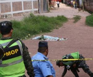 Un joven perdió la vida al ser atacado a inmediaciones de la colonia Sempe en Tegucigalpa (Foto: El Heraldo Honduras/ Noticias de Honduras)