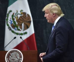 Donald Trump insiste en costruir el muro fronterizo y que México lo va a pagar