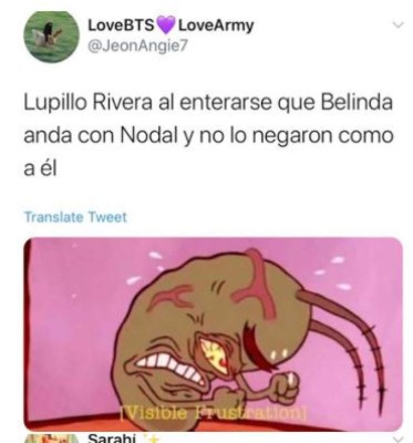 Los memes contra Lupillo Rivera por el romance de Belinda y Christian Nodal