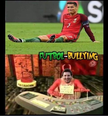 Los creativos memes de CR7 campeón vs Messi