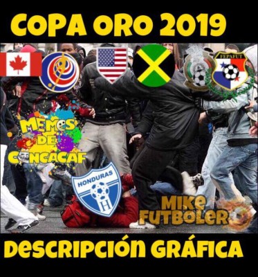 Con memes destrozan a Honduras tras quedar eliminada de la Copa Oro 2019