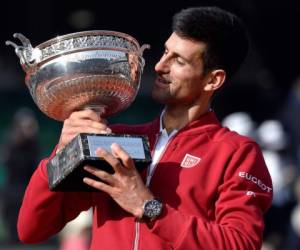 Djokovic suma ya 12 torneos del mayor rango, superando a Laver y a Bjorn Borg (11), a sólo dos de Nadal (14) y cinco de Federer, récord absoluto con 17, foto: AFP.