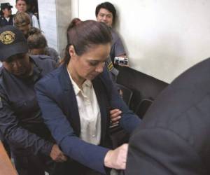 Roxana Baldetti renunció a su cargo poco después de ser vinculada a La Línea, una red de defraudación fiscal aduanera en Guatemala (Foto: AFP/ El Heraldo Honduras/ Sucesos de Honduras)