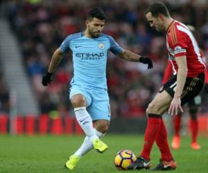 El Manchester City se impuso ante el Sunderland este domingo (Foto: Agencias / AFP / Deportes EL HERALDO Honduras)