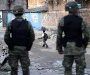 Varios estados mexicanos han tenido que incrementar la presencia militar por la ola de violencia.