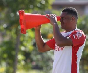 Will Mejía afina la mira para el duelo contra su exequipo, Marathón. “No hay que amargarse cuando no se es titular”, dijo. Foto: Juan Salgado / Grupo Opsa.