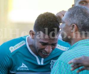 En toda final hay alguien que se queda con el primer lugar, esta vez no fue el turno de Platense. La decepción por la derrota se vio reflejado en los rostros de los jugadores. Fotos EL HERALDO Deportes.