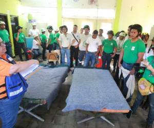 Los voluntarios fueron preparados con talleres y cursos.