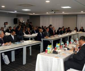 El Congreso reunió a todos los dirigentes del fútbol. Foto EL HERALDO.