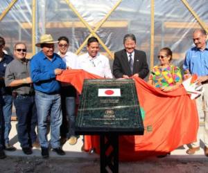 El embajador Masato Matsui hizo oficial la inauguración del proyecto (Foto: Cortesía)