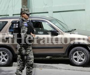 El joven profesional del derecho y presidente de la Juventud del Partido Liberal, Kevin Josué Ferrera Mejía, de 27 años de edad, fue acribillado este martes por sicarios que se transportaban en una motocicleta, foto: Estalin Irías / EL HERALDO.