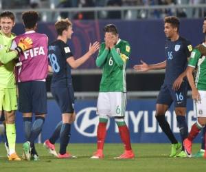 Los seleccionados mexicanos se mostraron tristes por la elimicación en el Mundial Sub 20 de Corea del Sur (Foto: Agencia AFP)