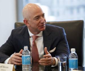 El fundador de Amazon, Jeff Bezos se refirió al polémico tema de la inmigración en la era Trump (Foto: AP/ Noticias de Estados Unidos / Mundo EL HERALDO Honduras)