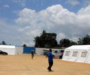 Un hospital en Liberia ha sido habilitado para atender a los enfermos de ébola.