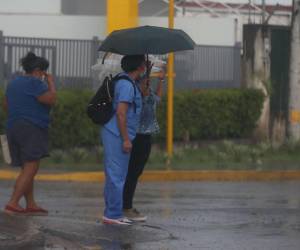 En cuatro regiones las precipitaciones débiles se estarán presentando en el territorio hondureño.