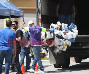 Los capitalinos pueden ir a dejar sus reciclables a Plaza Ciudad Nueva de la capital.