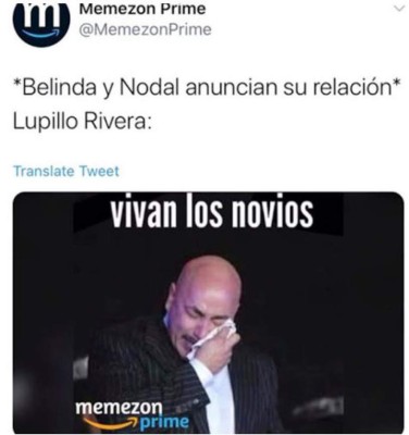 Los memes contra Lupillo Rivera por el romance de Belinda y Christian Nodal