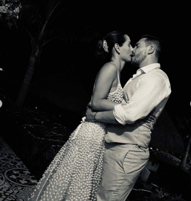 Los vestidos que Carmen Villalobos usó en su boda con Sebastián Caicedo