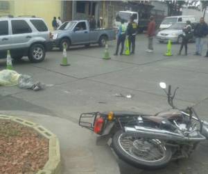 Uno de los accidentes se registró este viernes en el bulevar Kennedy de la capital de Honduras.