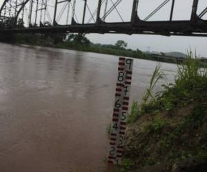 Las constantes lluvias en el occidente de Honduras están elevando el caudal del río Ulua en Cortés. (Foto: El Heraldo Honduras/ Noticias de Honduras)