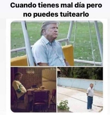 ¡Adiós Trump! Los divertidos memes por su caótico mandato en EEUU