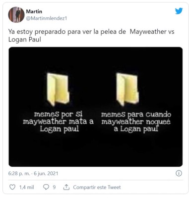 Maywheather vs Logan: Los mejores memes previo a la pelea   