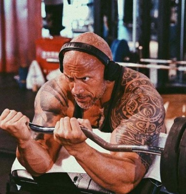 A sus 46 años, así mantiene su estado físico Dwayne Johnson