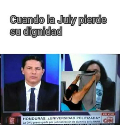 Crean graciosos memes de la rectora Julieta Castellanos tras entrevista en CNN