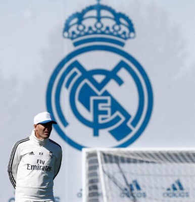 Así fue el primer entrenamiento de Zidane con Real Madrid