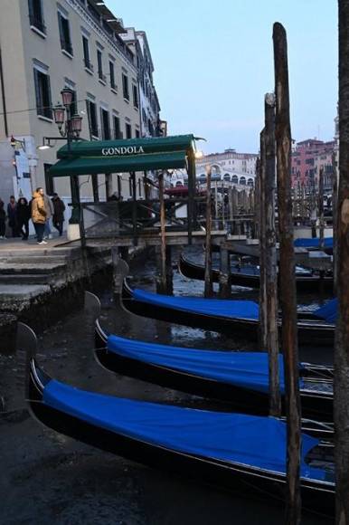 ¿Qué está pasando con los famosos canales de Venecia?